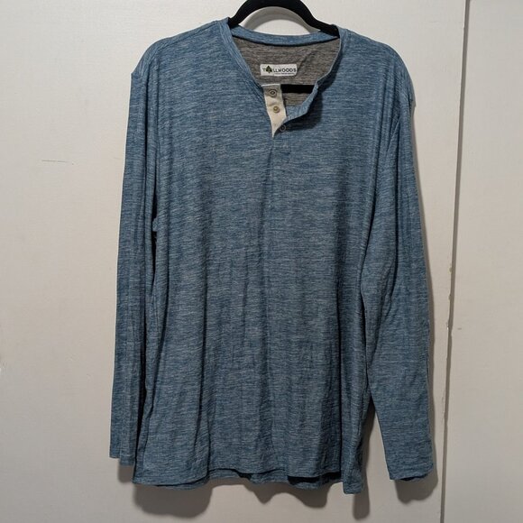 Tallwoods Other - Tallwoods Henley Long Sleeve Shirt
